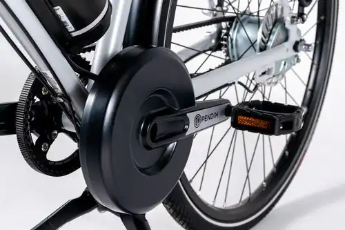 Brik Belt Pendix bicicleta eléctrica con correa de carbono y motor central