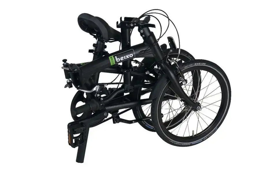 beixo xtown bicicleta plegable con correa