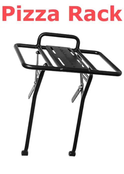 Old Man Mountain Pizza Rack portabultos delantero para bikepacking o ciudad