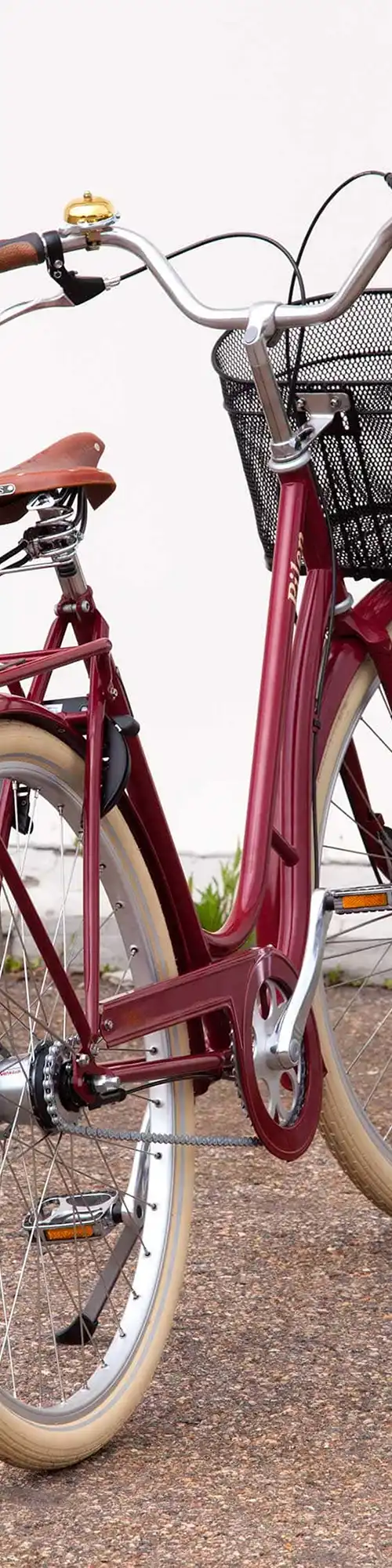 Pilen bicicleta clásica vintage de paseo