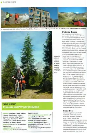 Old Man Mountain en Solo Bici Transalpes con Sergio y Amelia