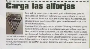 Old Man Mountain en la revista Solo Bici Old Man Mountain en la revista Solo Bici