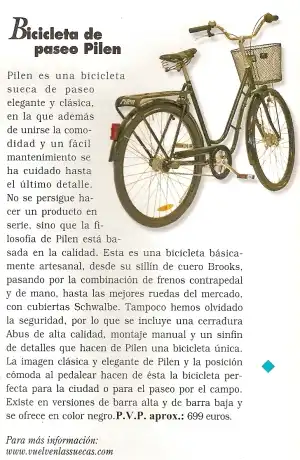Pilen en la revista Aire Libre