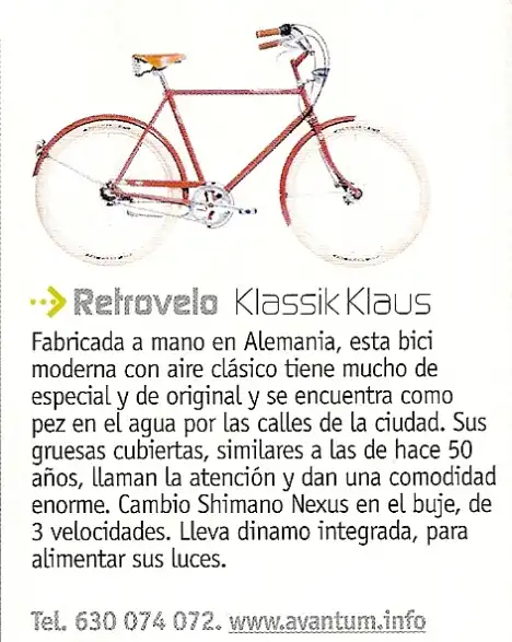Retrovelo en la Sportlife